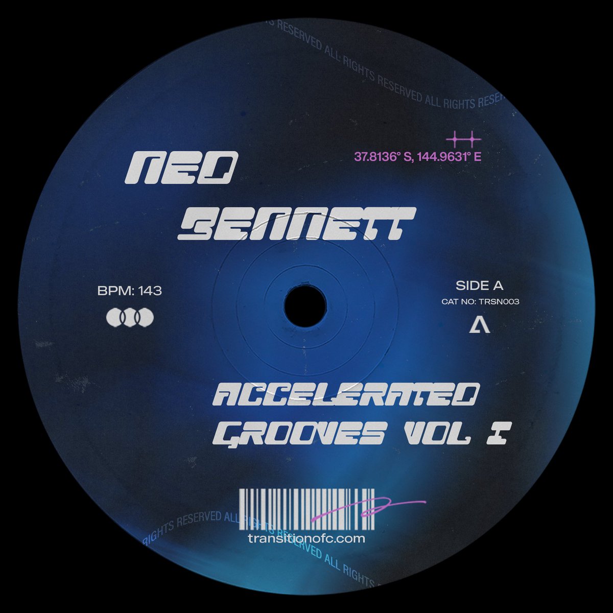 [TRSN003] Accelerated Grooves Vol. I

OUT NOW via Bandcamp.

Our very first Bandcamp release is now live! 5 massive tracks from Melbourne DJ/Producer Ned Bennett 🚀

01. Ned Bennett – Pegasus
02. Ned Bennett – Groove 1
03. Ned Bennett – Groove 2
04. Ned Bennett – Groove 3
05. Ned…