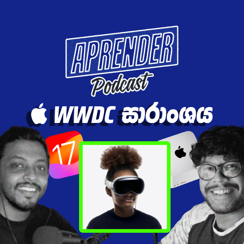 Aprenderpodcast's tweet photo. 🆕Video Episode is out on all platforms! 🚨
Episode 63 What #Apple didn’t tell us about Vision Pro and WWDC
📺Watch now: https://t.co/JMyZRyQecC
🎧Listen now: https://t.co/JH9xmJiyzb
#aprender #aprenderPodcast #wwdc23 #wwdc2023 #wwdc #visionpro #applevisionpro #AppleEvent https://t.co/CrvZ61nmsg