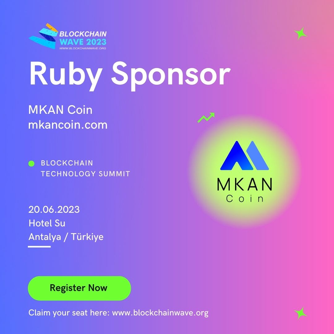 blockchainwave_'s tweet photo. We are proud to announce that MKAN Company will take part in our event as a Ruby Sponsor.

#blockchain #metaverse #web3 #ai https://t.co/RspQX4r6nd
