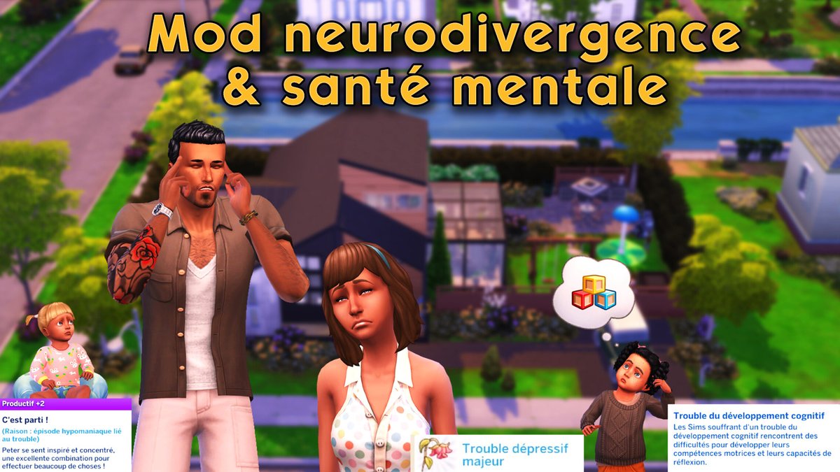 Le replay de la présentation du mod Neurodivergence est dispo sur ma chaîne Youtube au fait^^

👉 youtu.be/g4y9QTUlfuU

#Sims #Sims4 #ModSims4 #Sims4mod #Twitch #Twitchfr @LuniverSims @The_simslabs
