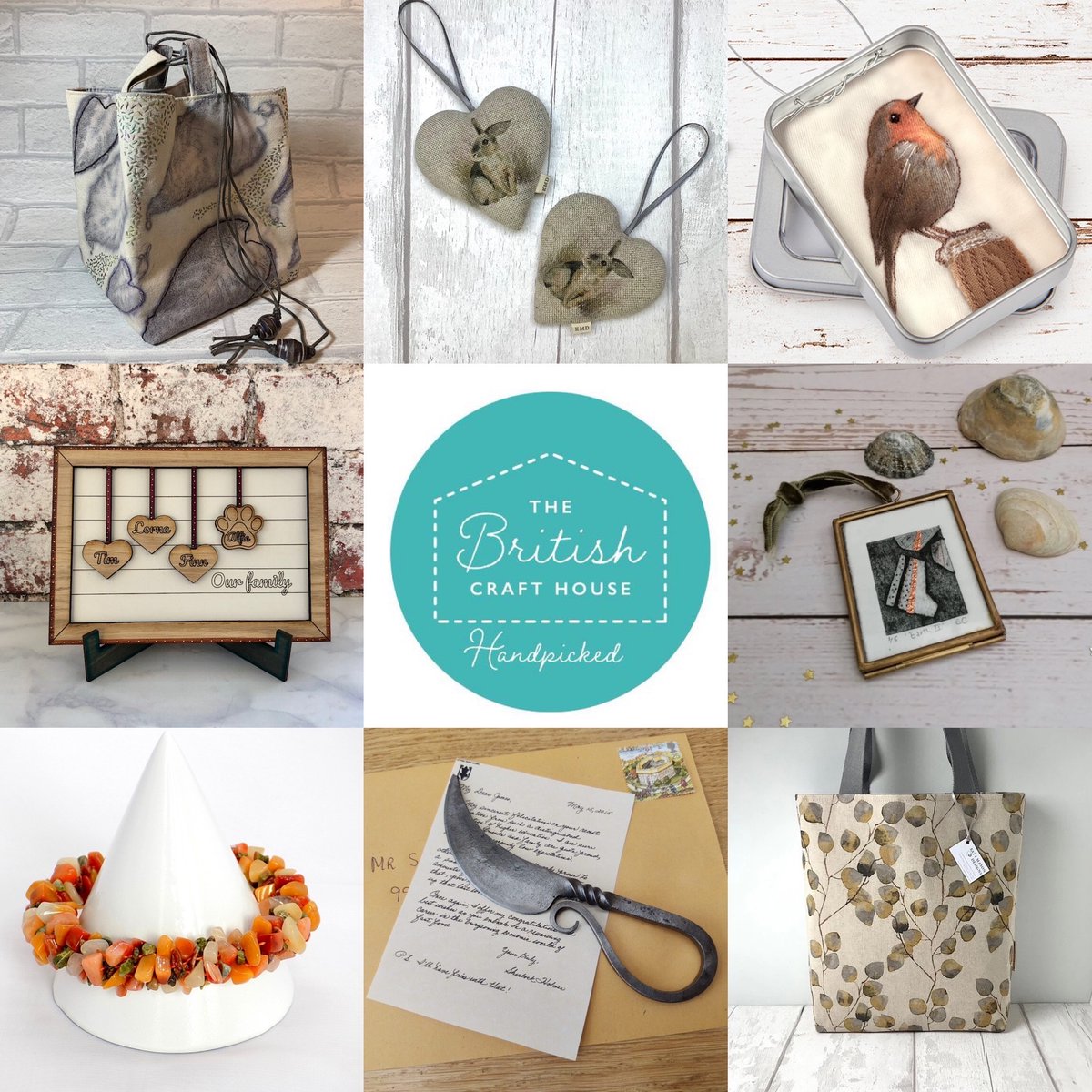 Today is re-launch day over at The British Craft House to celebrate the new website. Lovely collage for you! #TBCHteamchallenge thebritishcrafthouse.co.uk