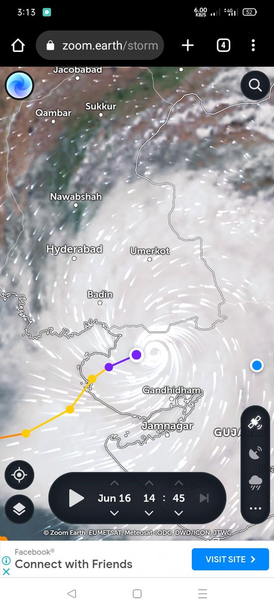 ThakorMj3's tweet photo. #BiparjoyCyclone #BiparjoyAlert #BiparjoyUpdate #goodbay #biporjoycyclonenews #biporjoyeffect https://t.co/owpsny3gDB