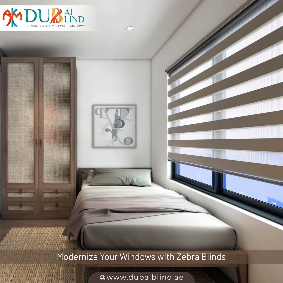 Elevate your windows to new heights of modern style with Zebra Blinds! 

#DubaiBlinds #ZebraBlinds #ModernWindows #ContemporaryLiving #WindowTreatments #ElegantInteriors #StyleRevolution