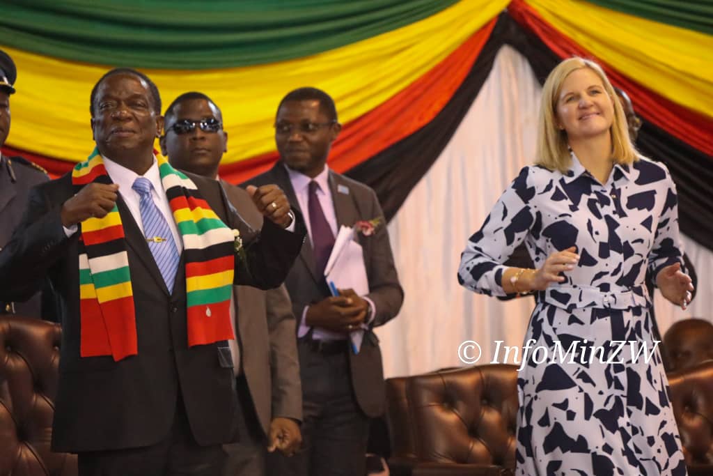 The Herald Zimbabwe on Twitter: "President Mnangagwa enters the Junior