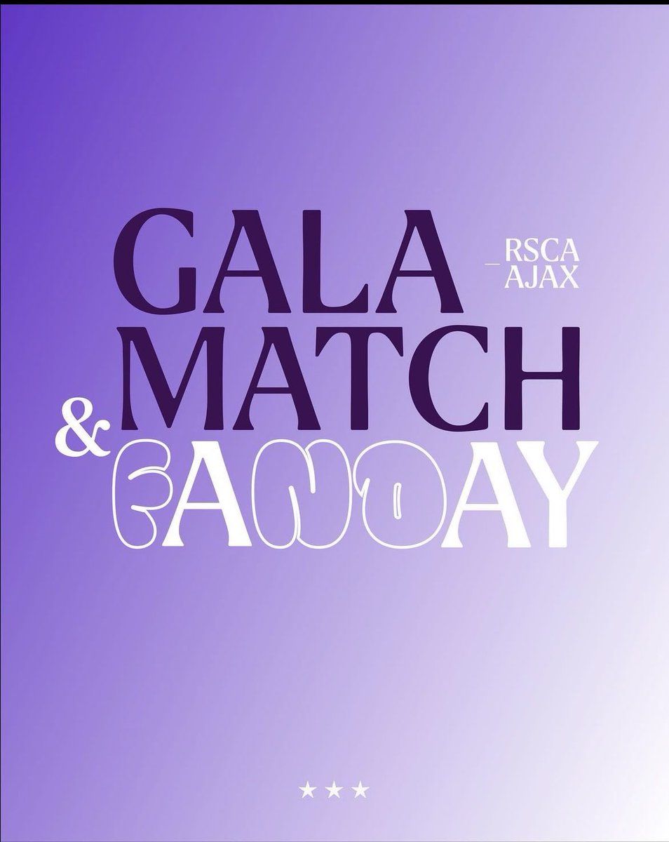 RSCA_transfers's tweet photo. βββAJAX VS RSCAπ£π£π£
RSCA is going to play a gala match against Ajax. The match will take place on 22/07/2023 at 13:00 at the lottopark
#ajax #rsca #gala #match #galamatch https://t.co/WB38TAK4a8