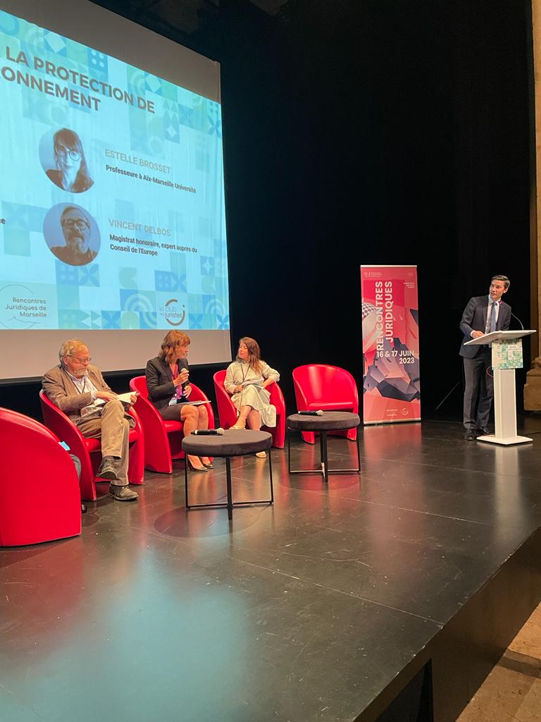 📷Créées à l'initiative d'@univamu, @FdspAmu en partenariat avec @clubdesjuristes, les Rencontres juridiques de #Marseille se déroulent auj et demain sur le thème 'Le droit pour sauver la planète' !