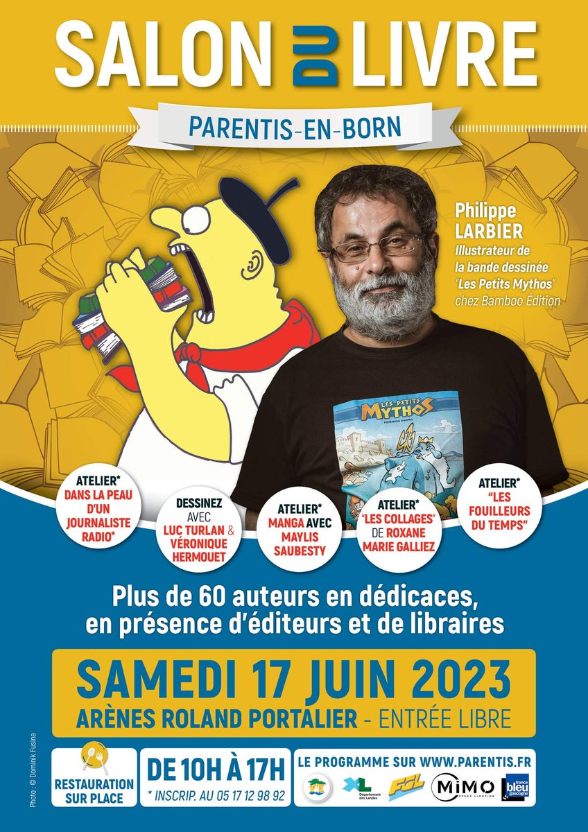 Retrouvez-moi en dédicace !  ✒📚📖📚
#salondulivre #Dédicace #parentisenborn #landes #culture #littérature #Romans #auteurs #auteursendédicace