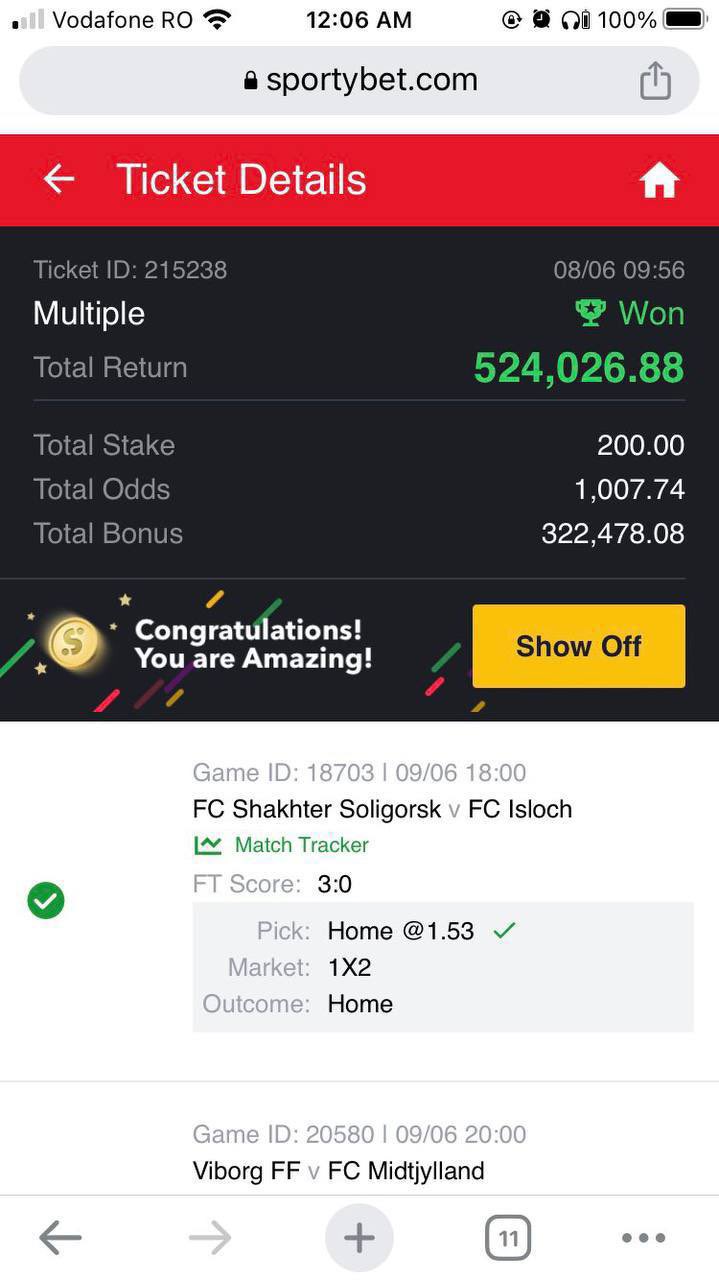 Certified Odds on X: 500 Odds 1k to 1M+ Sportybet Booking