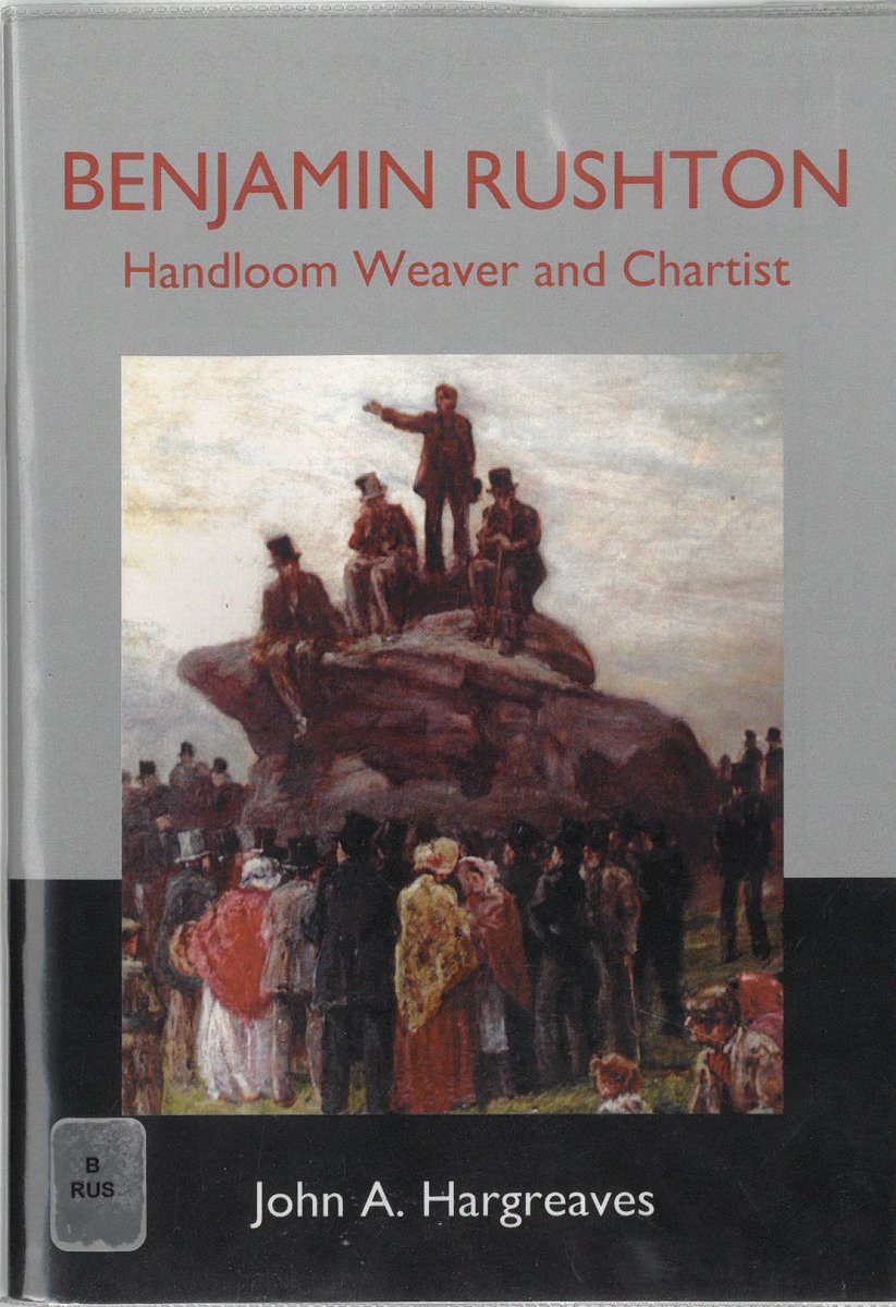 On this day in 1853, handloom weaver and leading Halifax Chartist, Benjamin Rushton died. He campaigned throughout his life for Universal Suffrage and worker’s rights. The Halifax Guardian estimated that up to 10,000 people attended his funeral.