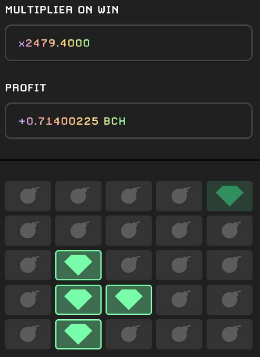 BCHreloads's tweet photo. 🤯Someone turned $0.03 into $75 by hitting a crazy multiplier on Mines

🔗 Play Mines here: https://t.co/RUiltZqpbt

#GamblingTwitter #Crypto #Bitcoin #BTC #BCH #BitcoinCash https://t.co/dqCRQtm9Xz
