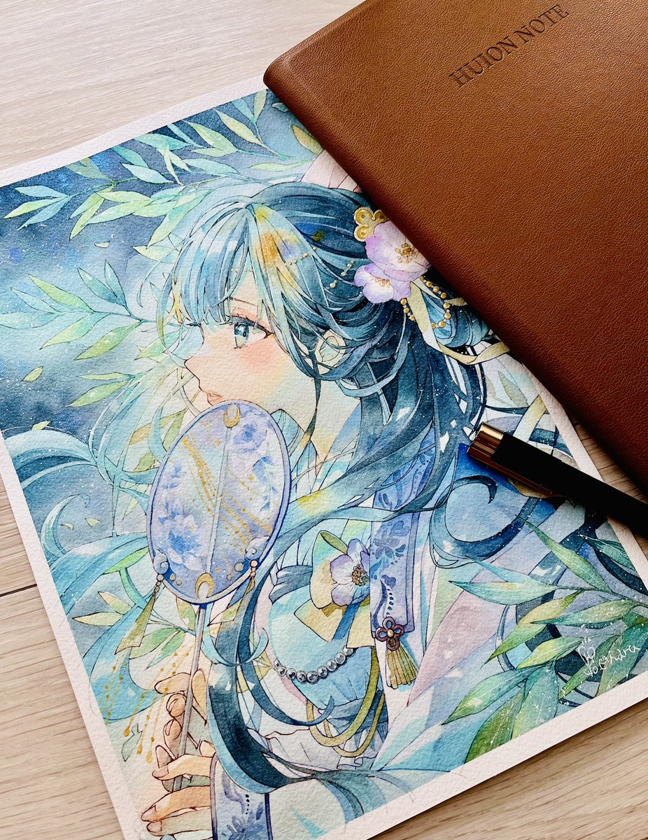 「HUION様より「Huion Note」をご提供いただきました  私はラフや案だ」|ゆゆはる🌸のイラスト