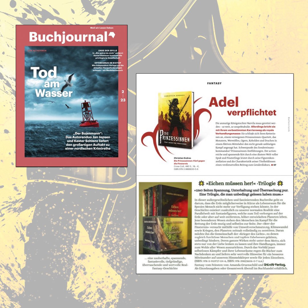 MisterEndres's tweet photo. Hey Buchbubble. Hat von euch jemand zufällig noch Ausgabe 2/23 des #Buchjournal und will sich zum Erscheinen der neuen Nummer heute eh vom alten Heft trennen? Wäre ein zu spät kommender, dankbarer Abnehmer, aus prinzessinnenhaften Gründen. https://t.co/6dla647HjS
