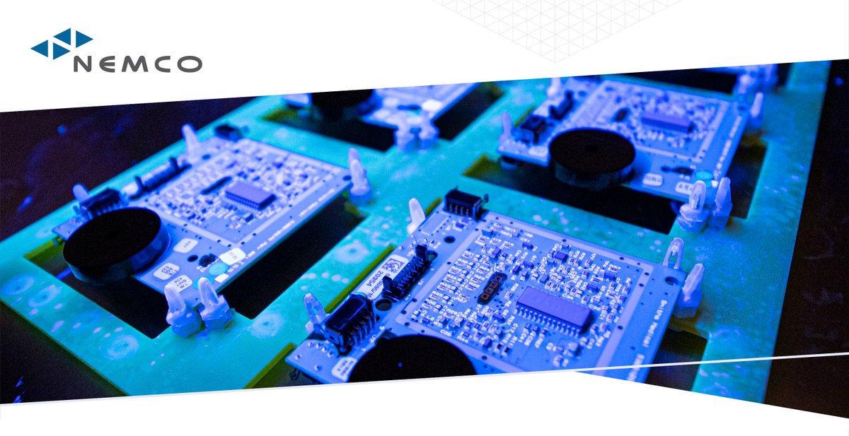 NemcoLtd_CEM's tweet photo. Nemco has two state-of-the-art conformal coating rooms, one for acrylic coats and one for silicon, giving the best possible protection to PCBs that will operate in harsh conditions.
Learn more here: https://t.co/paSspXDF86
#conformalcoating #pcbcoating #pcbs #ukmfg #reshoring https://t.co/tOWM0XiejL