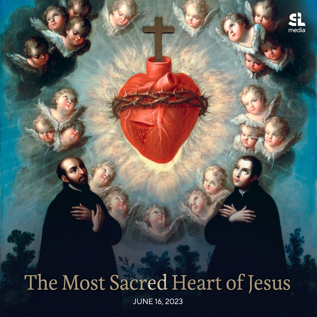 Today is the Solemnity of the Most Holy Sacred Heart of Jesus💙🙏⁠
⁠
#saltandlight #SacredHeartOfJesus #prayeroftheday #prayers #feastday
