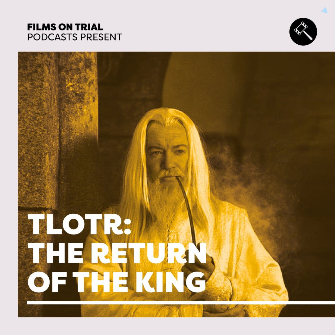 Lord of the Rings: Return of the King is on trial this week. A light in the darkness or a web of lies? Great arguments for both sides, impressions of Gollum and a quiz all about LotR! filmsontrial.co.uk/232 #lordoftherings #thereturnoftheking #podernfamily #lotr #moviereview