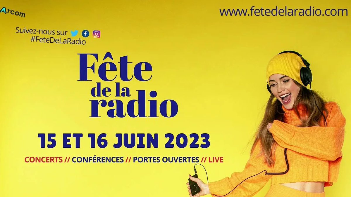@FeteDeLaRadio en France (15 et 16 juin).
#PlaneteIndie #radio #fetedelaradio #QualityCulture