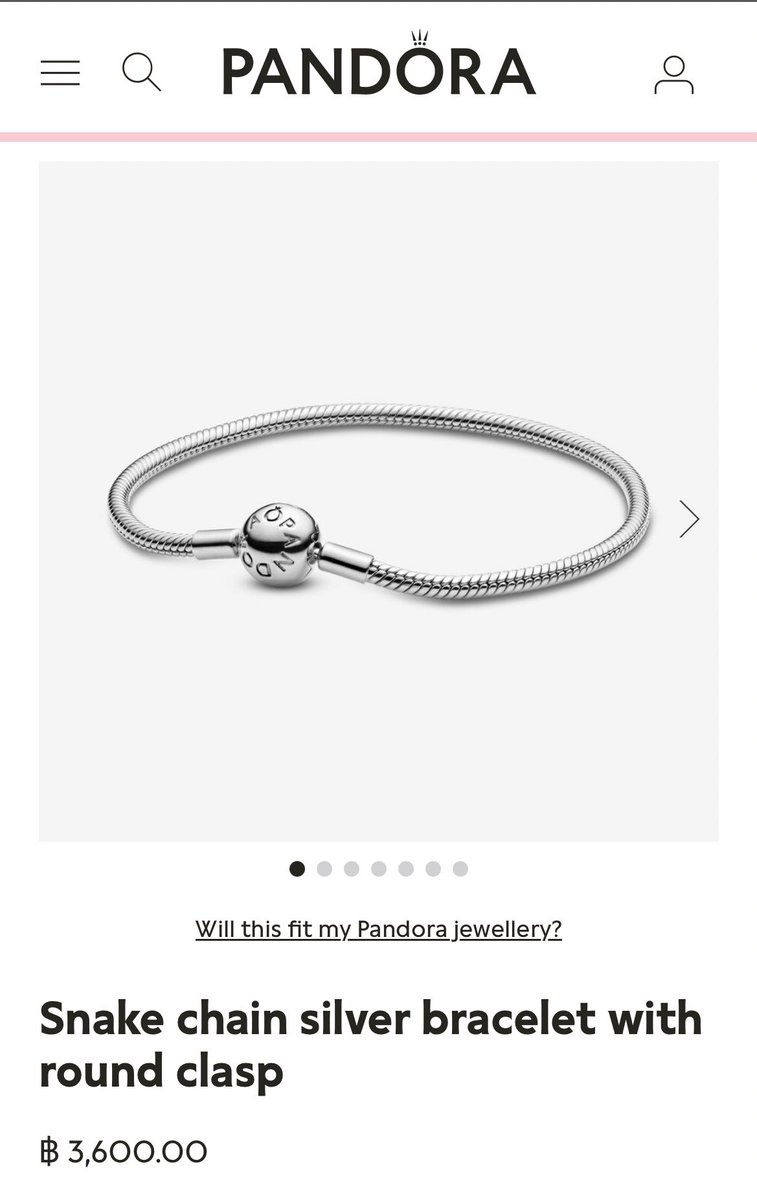 prchoak's tweet image. ส่งต่อ #pandorabracelet 
รุ่น Snake chain silver bracelet with round clasp
ราคา 1250 รวมส่ง จาก 3600 ค่ะ 
ใช้งานน้อยครั้งค่ะ มีใบเสร็จพร้อมนะคะ
❌ ไม่มีกล่องให้นะคะ ❌

#ส่งต่อpandora #ส่งต่อpandoraแท้ #ส่งต่อpandoraมือสอง #ส่งต่อpandoraสภาพดี #pandora #pandorathailand