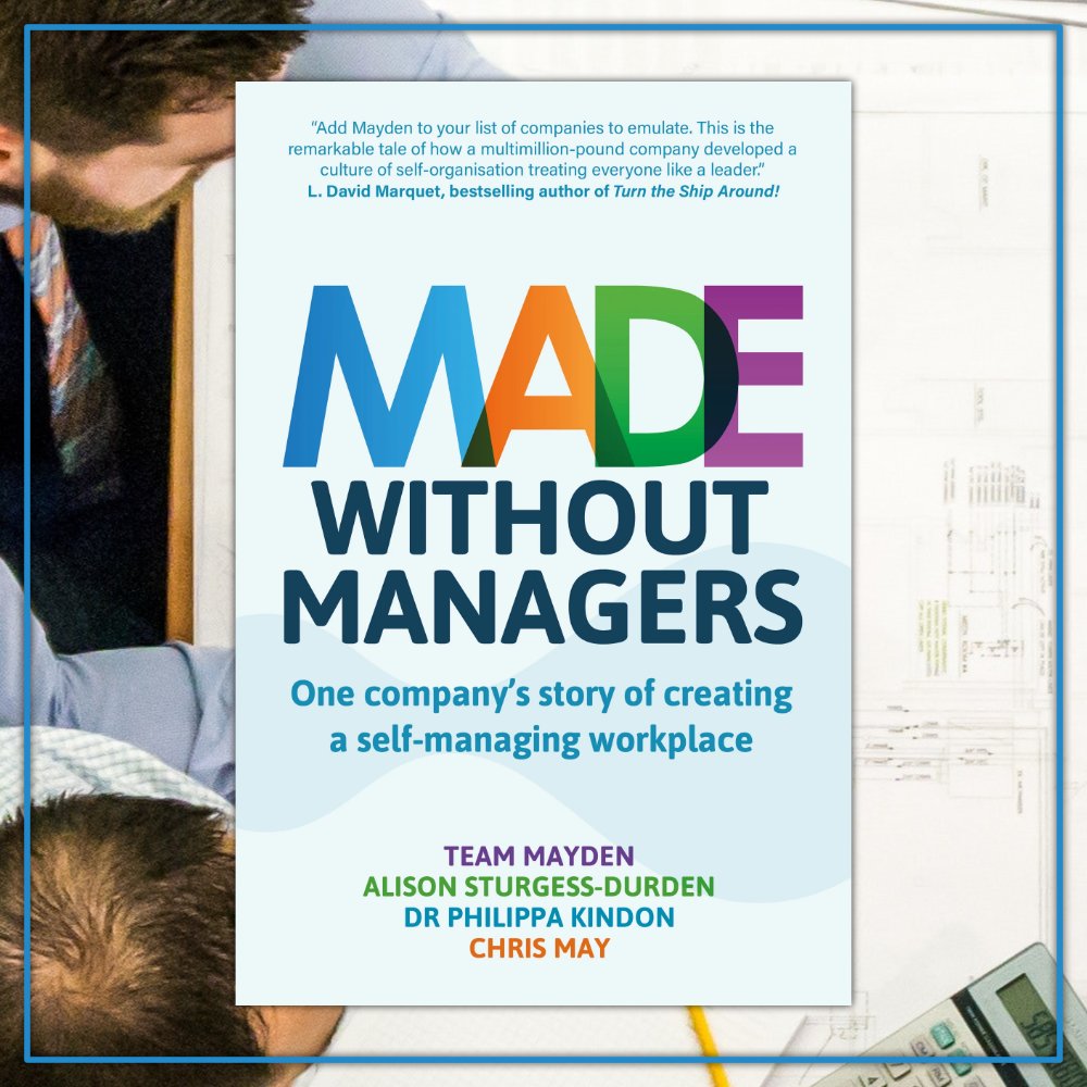 Made Without Managers - One company's story of creating a self-managing workplace

gazellebookservices.co.uk/products/97819…

Published by @therightbookcompany

#gazellebooks #recentlypublished #management #leadership #selfmanaging #business #reading #books