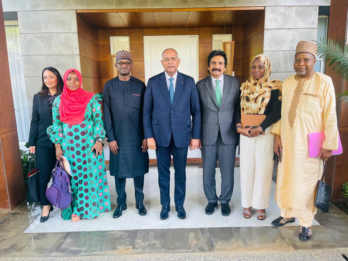 Our delegation included our GMD Rahul Savara who led the team, our ED and Vice Chairman (Africa) Farouk Gumel, Director of Corp. Affairs Sadiq Kassim, and the Heads of Strategic Partnerships, Corporate Comms and Strategy &amp; Biz Dev (Habiba Sani, Rafiat Gawat and Tanvi Savara).