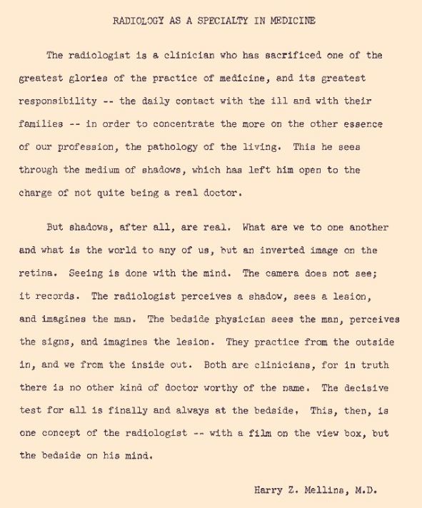 drmankad's tweet photo. An ode to our profession! #radiology #radiologists...and we have made this the core ethos of how education is delivered @spinacademics. 
https://t.co/Nig8NBeWNW https://t.co/DTxUPQI6Fm