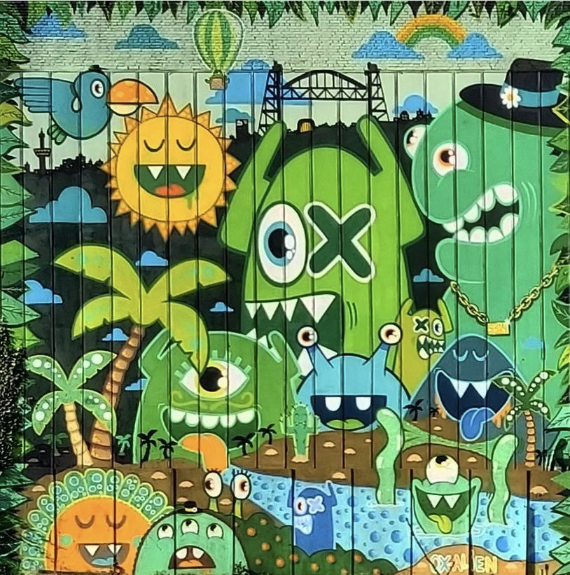 lovestreetart22's tweet image. The amazing Oxalien in Rotterdam (Photo by Rian Nijssen).
#StreetArt #Oxalien #Netherlands