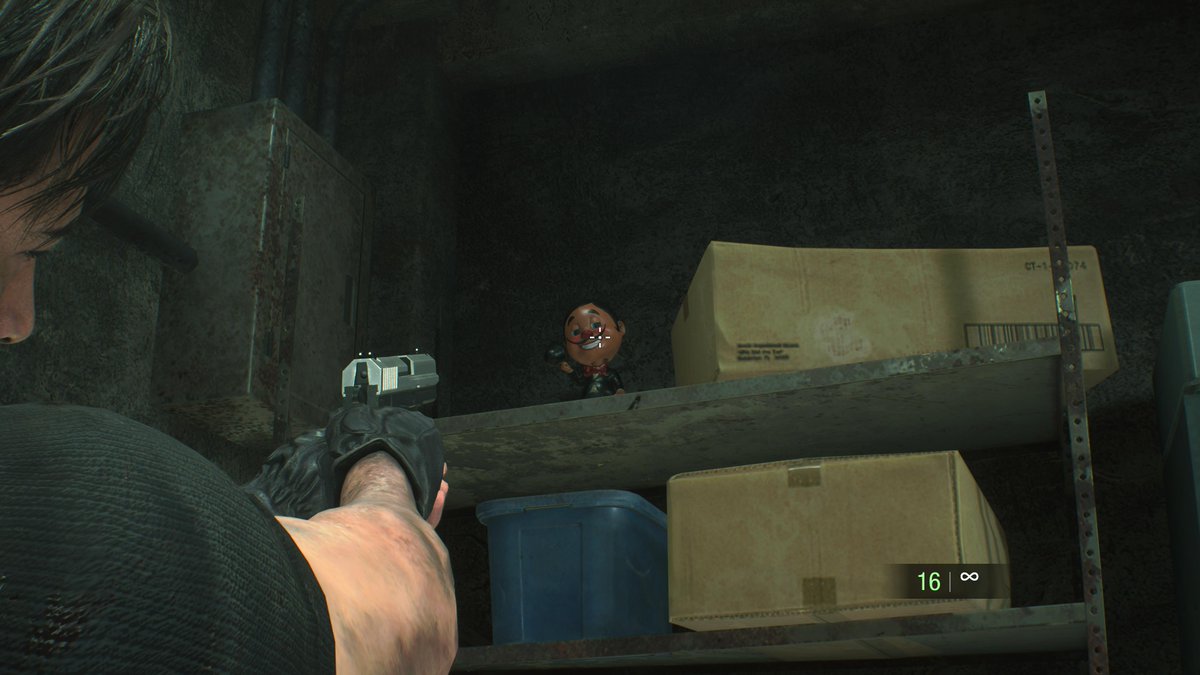 Found another bobble head, these things are easily missable! 🎮🕹️📺💜💯
#PS5Share, #RESIDENTEVIL3