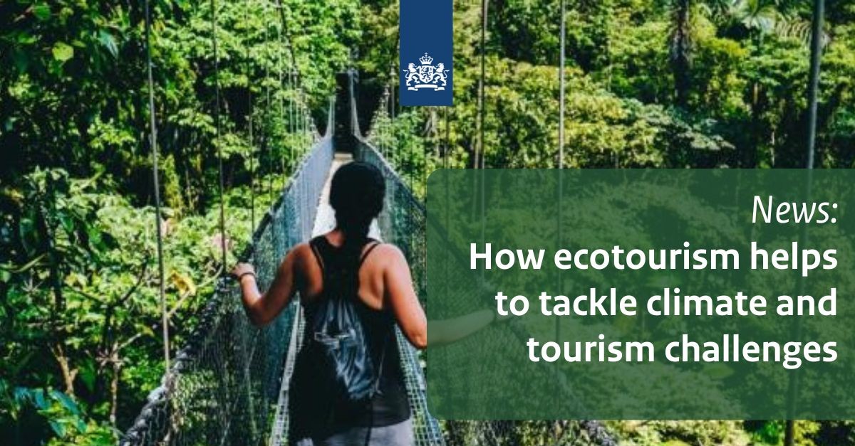 NEWS | Do you know that #ecotourism means to tackle #climate challenges and create benefits for local communities? The ecotourism sector is becoming more popular among European tourists. 🌍🙌

More information ➡️ bit.ly/3Xazh60 

#Europe #CBI #sustainabletravelling