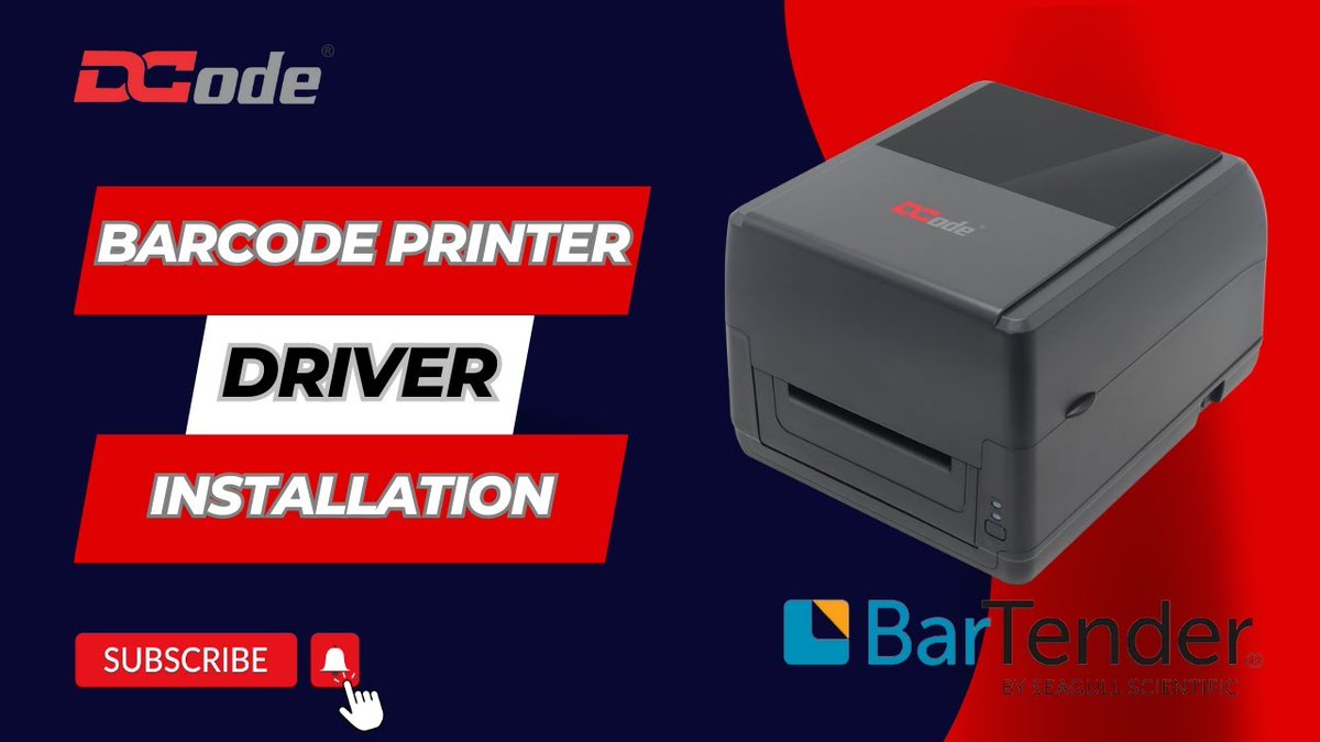 DCTechTalks's tweet image. Just released a new video on our channel DC Tech Talks, where we guide you through the setup and installation process of the powerful DCode Barcode Printer.

#barcodeprinter #barcodeprintersetup #tscbarcodeprinter #zebrabarcodeprinter #Adipurush #BanglayJonoJowar #Dcodeprinter