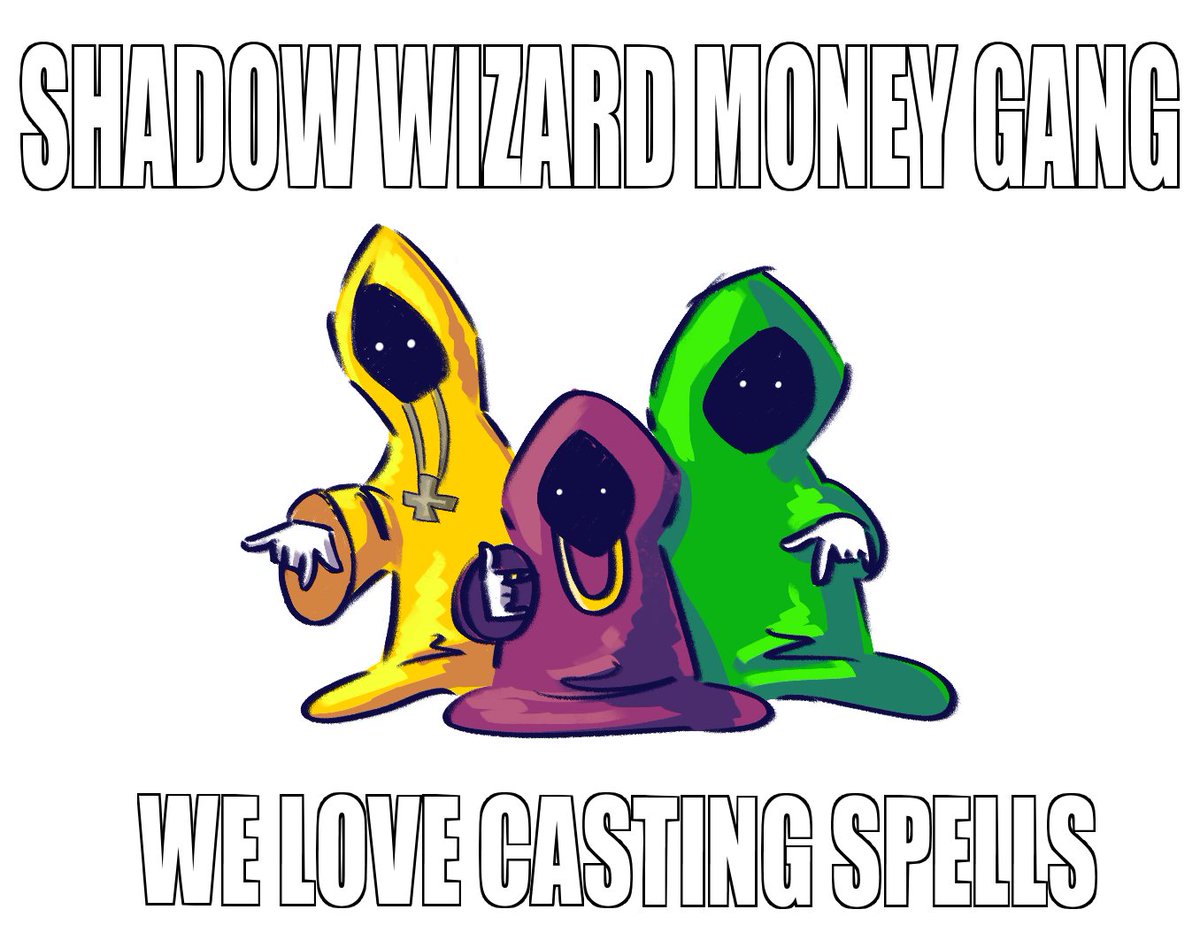 JustYourSora's tweet photo. #SHADOWWIZARDMONEYGANG
we luuuv castin spells 💥💥💥 https://t.co/9zfK3nsdnT