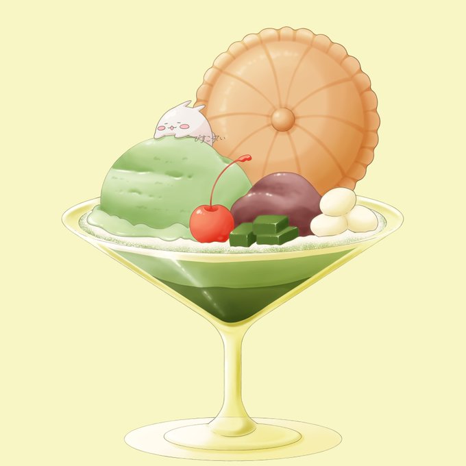 「animal dessert」 illustration images(Latest)