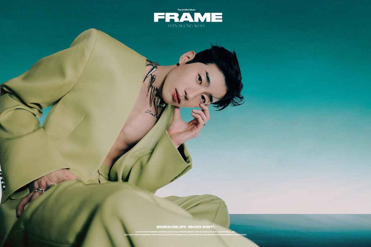 [💿]
HAN SEUNG WOO
The 3rd Mini Album [FRAME]
Concept Photo #Second_FRAME 

2023.06.27 18:00 (KST)

#한승우 #HANSEUNGWOO
#FRAME #Dive_Into