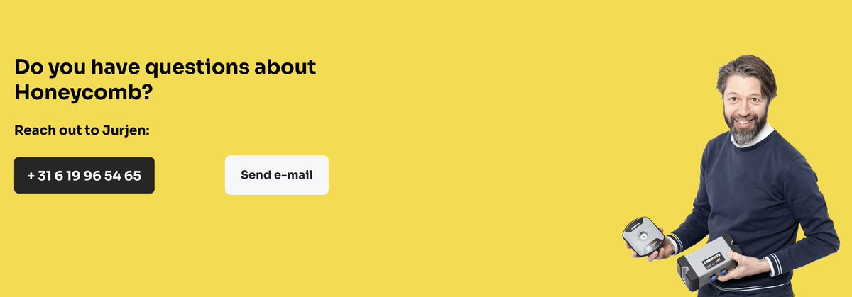 Are you considering Omnidots' #vibrationmonitoring solution but would like some questions answered before you commit? Visit our #SWARM or #Honeycomb page and call or e-mail our sales representatives -  Tam, Jurjen, and Ren are ready to support you!

eu1.hubs.ly/H0465lJ0