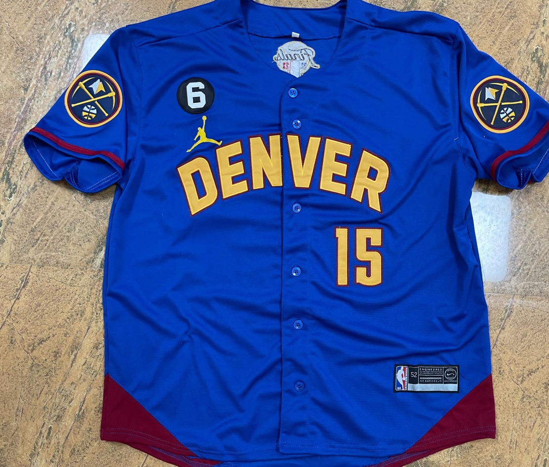 Denver Nuggets Nikola Jokic NBA Finals Patch Jersey Collection – All -  Nebgift