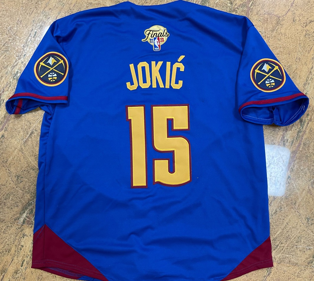 Denver Nuggets Nikola Jokic NBA Finals Patch Jersey Collection – All -  Nebgift