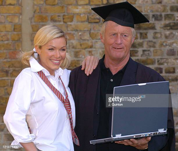 shitbritishpics's tweet photo. Nell McAndrew and Chris Tarrant Launch 13th Year of Tesco's Computers For Schools at Snowfields Primary School in London, Great Britain. (2004) https://t.co/aF6SCB96aI