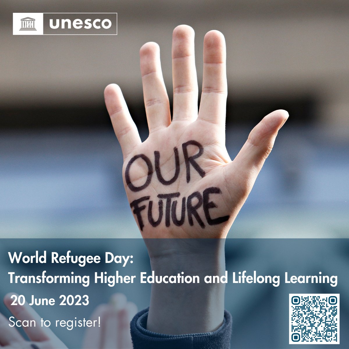 CIMEA_Naric's tweet photo. .@CIMEA_Naric will attend the World Refugee Day “Transforming #HigherEd and Lifelong learning” on 20 June, organised by @UNESCO. CIMEA will share its experience with UQP in the session 1 “Beyond borders – Exploring UQP in the era of digitalization”.
✍️ https://t.co/qVhKbn8UA8 https://t.co/k9yzdKXcT7