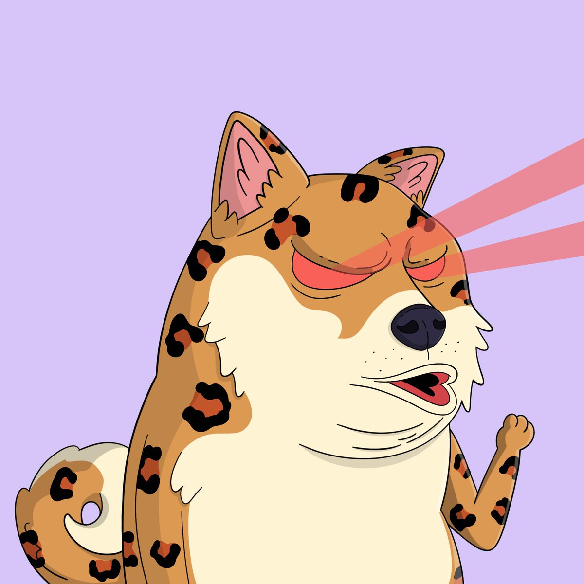 x_doges's tweet photo. With fur as sleek as a panther and eyes shooting lasers, I'm here to keep the neighborhood safe from squirrels and deliver some epic cuteness! We may not have thumbs, but we've got pawsome style and digital paw prints! Get ready to witness the rise of the #xDoges revolution!🚀🐶 https://t.co/yoJiwbpxOl