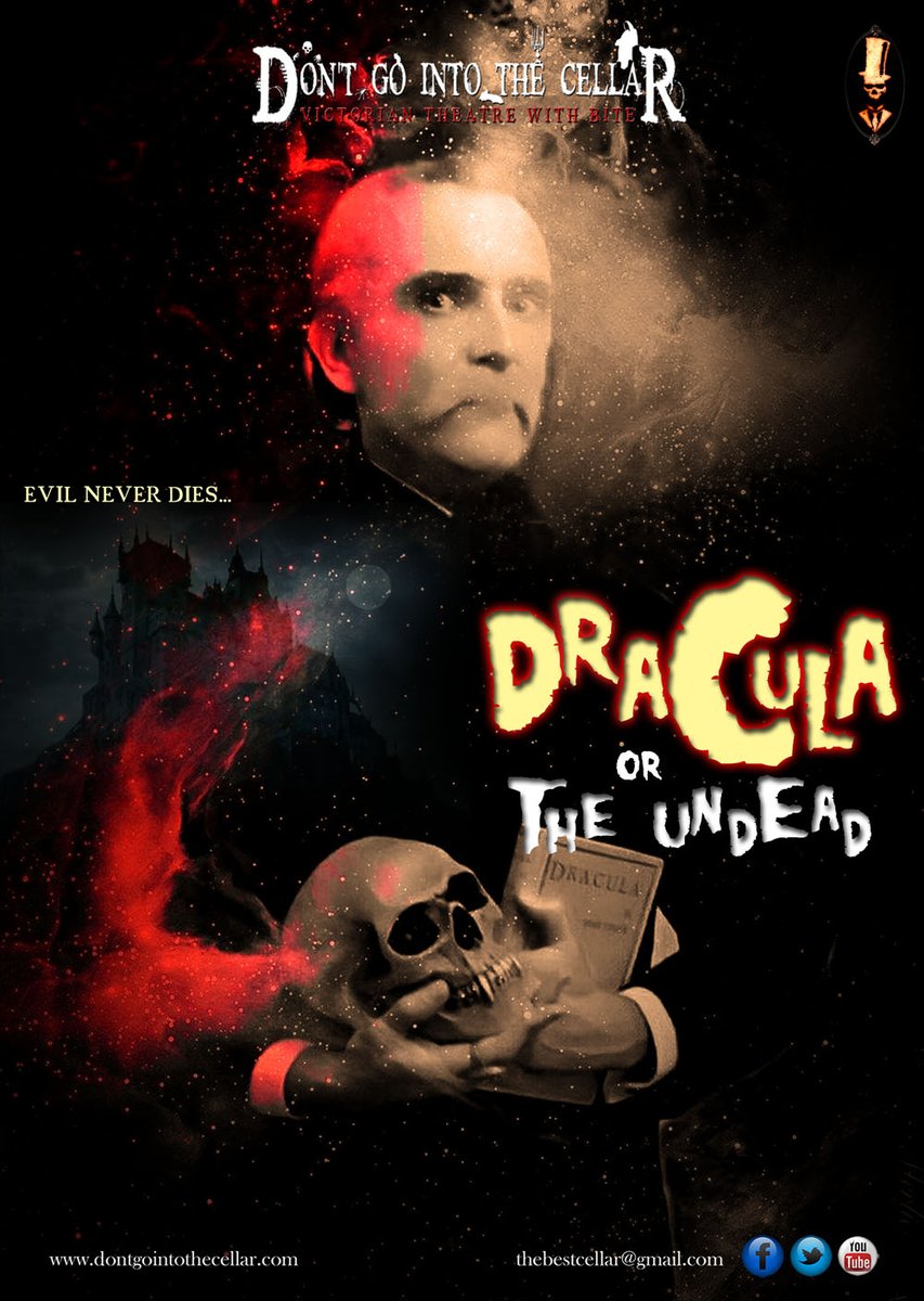 Gripping gothic theatre this Halloween as award-winning actor Jonathan Goodwin from Don't Go into the Cellar returns with Dracula, or the Undead in the spooky setting of our ancient Priory 🦇 📅 Mon 30 Oct, doors 7pm 🎟️ £12 👇 gloucesterblackfriars.co.uk/whatson/2023/1…