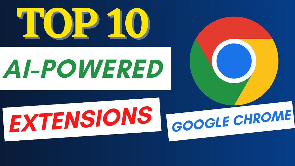 _jeffkim's tweet image. As you wind up for the weekend. Here is a YouTube video that will help with improving your productivity using AI for FREE that you did not know about. youtu.be/NYK1Im1quq4

#AIExtensions #GoogleChrome #ProductivityHacks #2023 #Tips #JWTechBytes @BytesJw