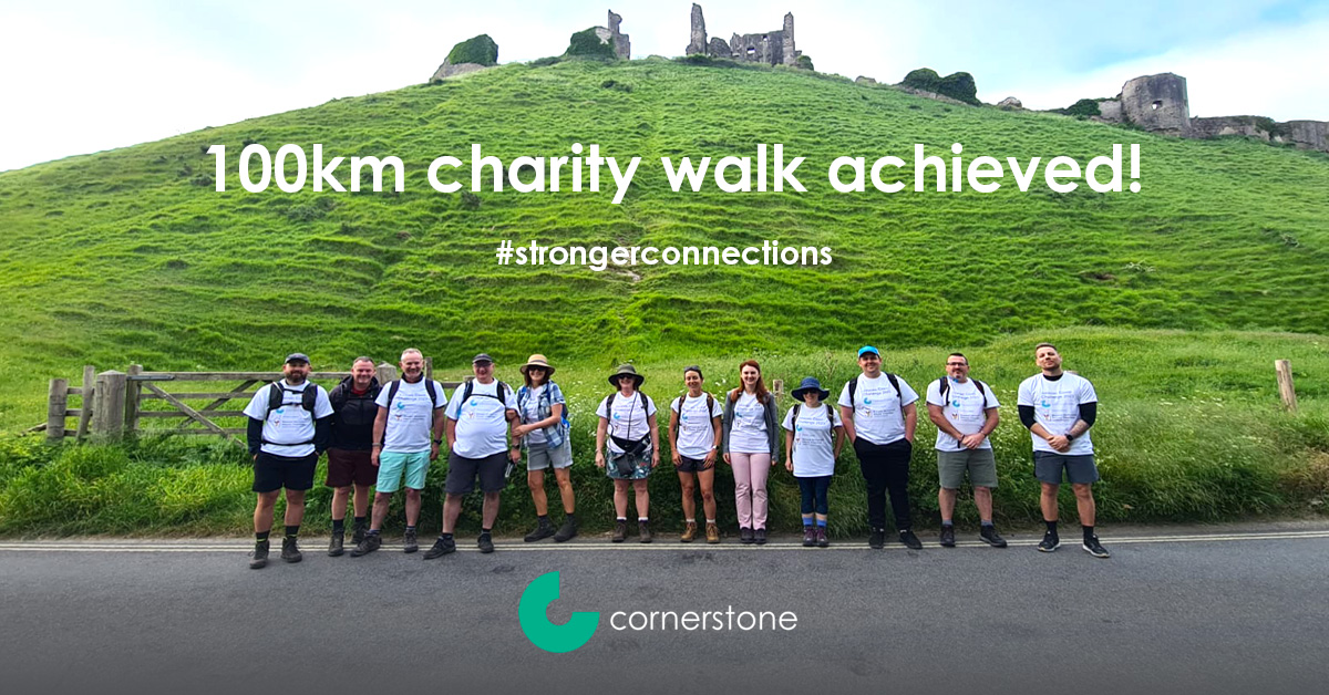 Cornerstone (@ctiluk) on Twitter photo We are delighted to share that our Cornerstone walkers achieved the epic feat of completing 100km over 2 days in sweltering conditions. Not only that, they smashed their target of £2,000 for <a href="/RMHCUK/">Ronald McDonald House Charities UK</a>, with a grand total of £3,290.
#strongerconnections We are delighted to share that our Cornerstone walkers achieved the epic feat of completing 100km over 2 days in sweltering conditions. Not only that, they smashed their target of £2,000 for <a href="/RMHCUK/">Ronald McDonald House Charities UK</a>, with a grand total of £3,290.
#strongerconnections
