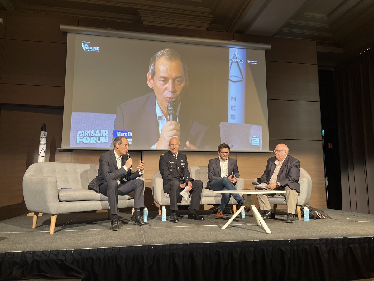 #ParisAirForum - "La souveraineté n'est pas un vain mot même pour les talents de l'IA et de la Tech" <a href="/marc_darmon/">Marc Darmon</a>, Directeur général adjoint, Systèmes d'Information et de Communication Sécurisés de <a href="/thalesgroup/">Thales Group</a> et président du <a href="/GICAT_FR/">GICAT</a> <a href="/Thales_Cyber/">Thales Cybersecurity Services</a>