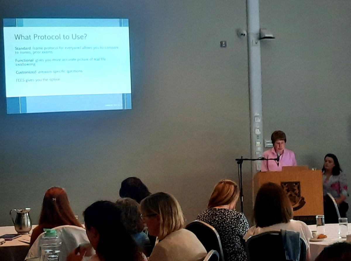 Amazing opportunity to welcome the prolific @SLangmore to MWCH, Limerick for our Advanced Practitioner FEES Course. We all look forward to learning how we can advance our practice for our community FEES service over the next 2 days!

#SLTAdvancedPractice #HSCPDeliver #MWCHFEES