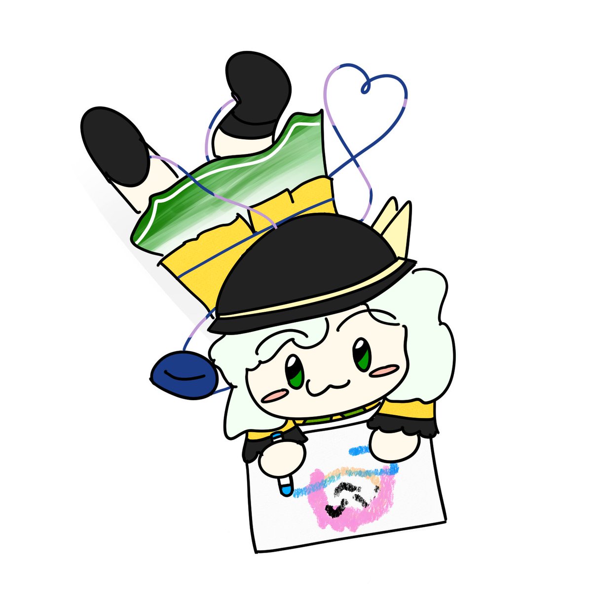 Fine_0105's tweet photo. Drawing Koishi

ver. luv satori 
ver. hate satori

#東方Project #東方 #touhou #touhouproject #古明地こいし #koishi https://t.co/L6rgXU2fVE