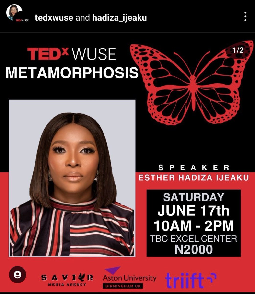 Inspired by @TEDxAstonUni, our alumni community in Abuja (Nigeria) are delivering their very first TEDx event tomorrow 🙌

Three of our Nigerian @AstonAlumni, who along with others will be sharing their ideas to shape a better world.

#TeamAston #AstonForLife #Metamophosis