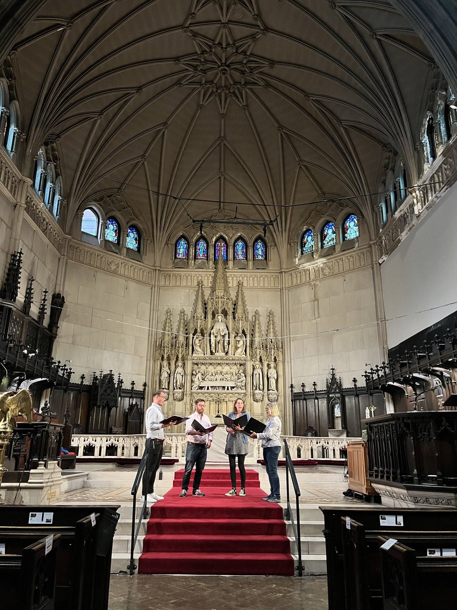One week ago today at <a href="/bostonearly/">BEMF</a>! A wonderful weekend performing some of our favourite music written by and for women. Thanks to all who took such good care of us - we even snuck in a boat trip the next day, and made some fabulous  new 🐕 friends in the #BostonPride parade!