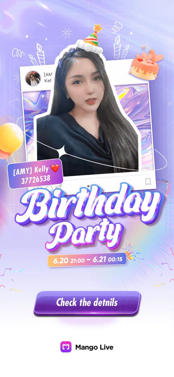 Join Kelly's Birthday Bash on MGO Live! Celebrate with us on June 20th at 21:00 till June 21st at 00:15 (Vietnam time). It's an unforgettable night of surprises.When we reach 400000 Carnival Points, 'Carnival for Everyone' will be unleashed! Don't miss out!