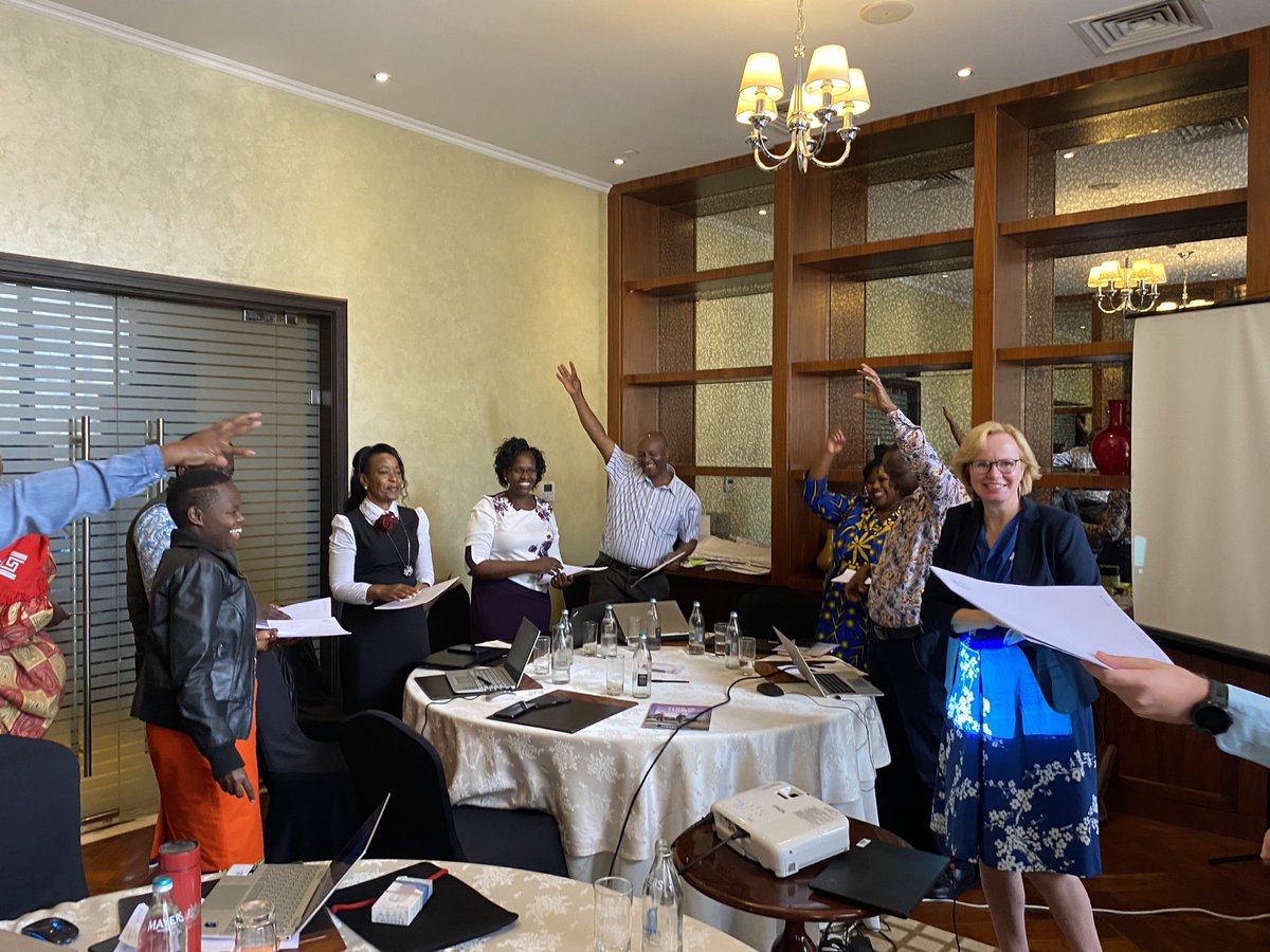 FinlandinKenya's tweet photo. Today marked the last day of trainings on #DisabilityInclusion and #Gender equality in #TVET carried out by Finnish๐ซ๐ฎ experts from @HAMK_UAS as part of the #DualTVET project. Next step โก๏ธ practical implementation!
#SkilledWorkforceKE https://t.co/tpF0JWBHRY