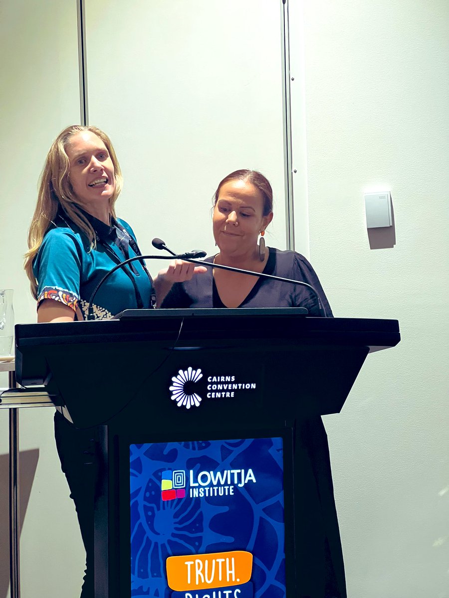 KAHRA team reppin’ all the way from Broome WA, to present at the 3rd International Indigenous Health and Wellbeing conference! 

#lowitja2023
