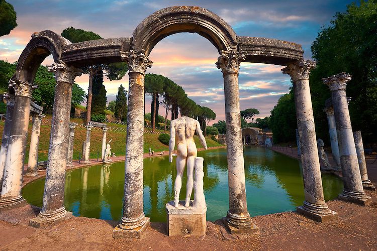 The Serapaeum at Hadrian’s Villa, Italy