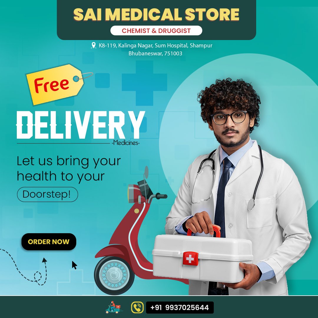 We are excited to announce our new FREE delivery service for all your medicine needs! 📷 Now you can get your essential medications conveniently delivered right to your doorstep, saving you time and effort. 📷📷
#medicinedelivery #OnlinePharmacy